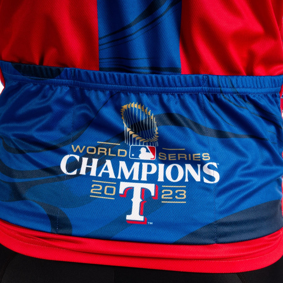 Texas Rangers World Series Champions Men's Sport Cut Jersey