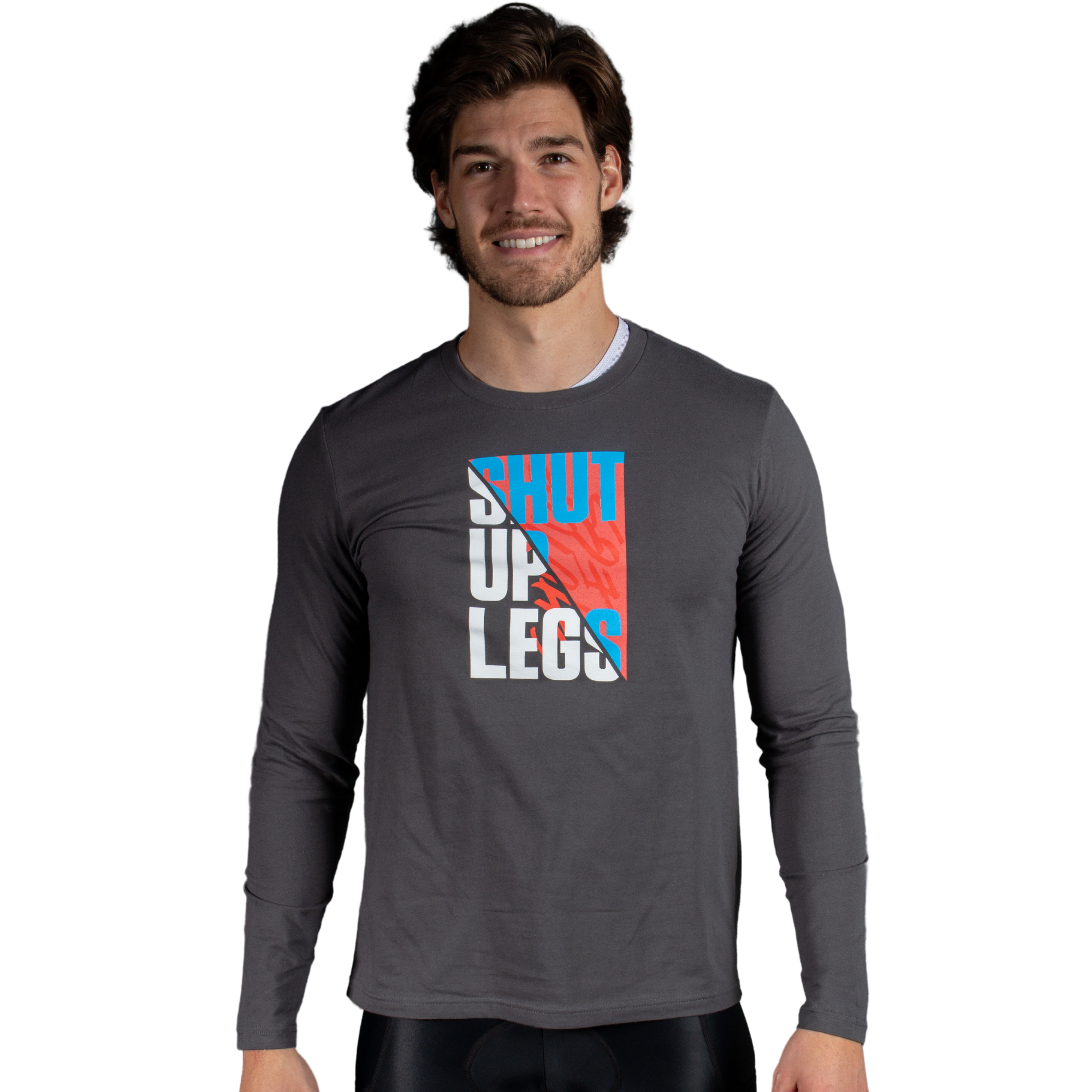 Shut Up Legs Pennant Men's Long Sleeve T-Shirt