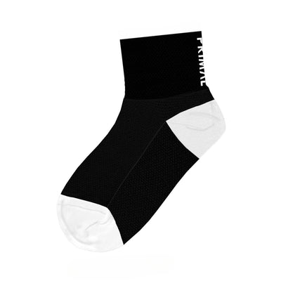 Primal Logo Black Mid Cuff Sock