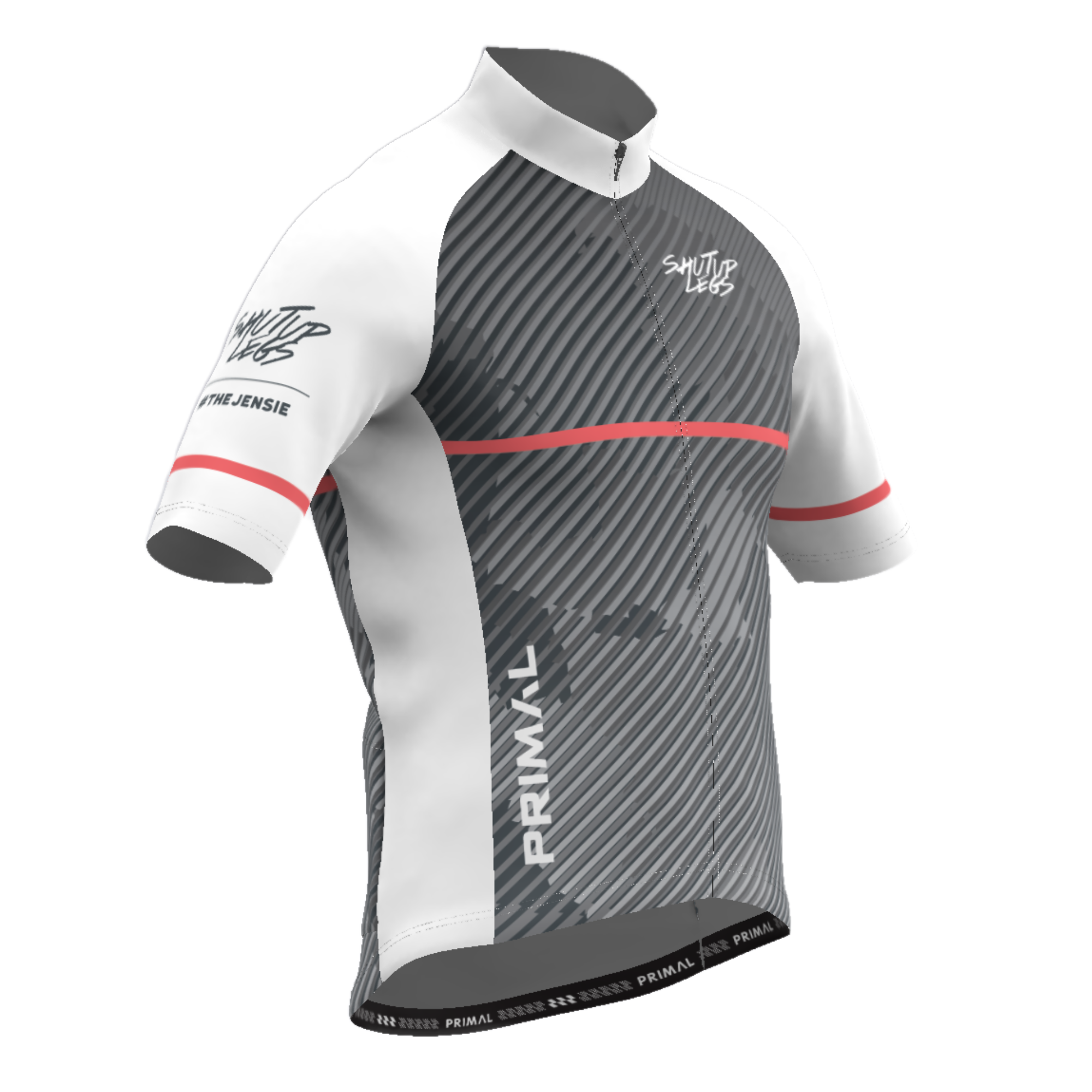 Shut Up Legs White Men's Prisma Tour Jersey