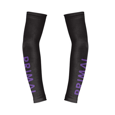 Lunix Black and Purple Thermal Arm Warmers