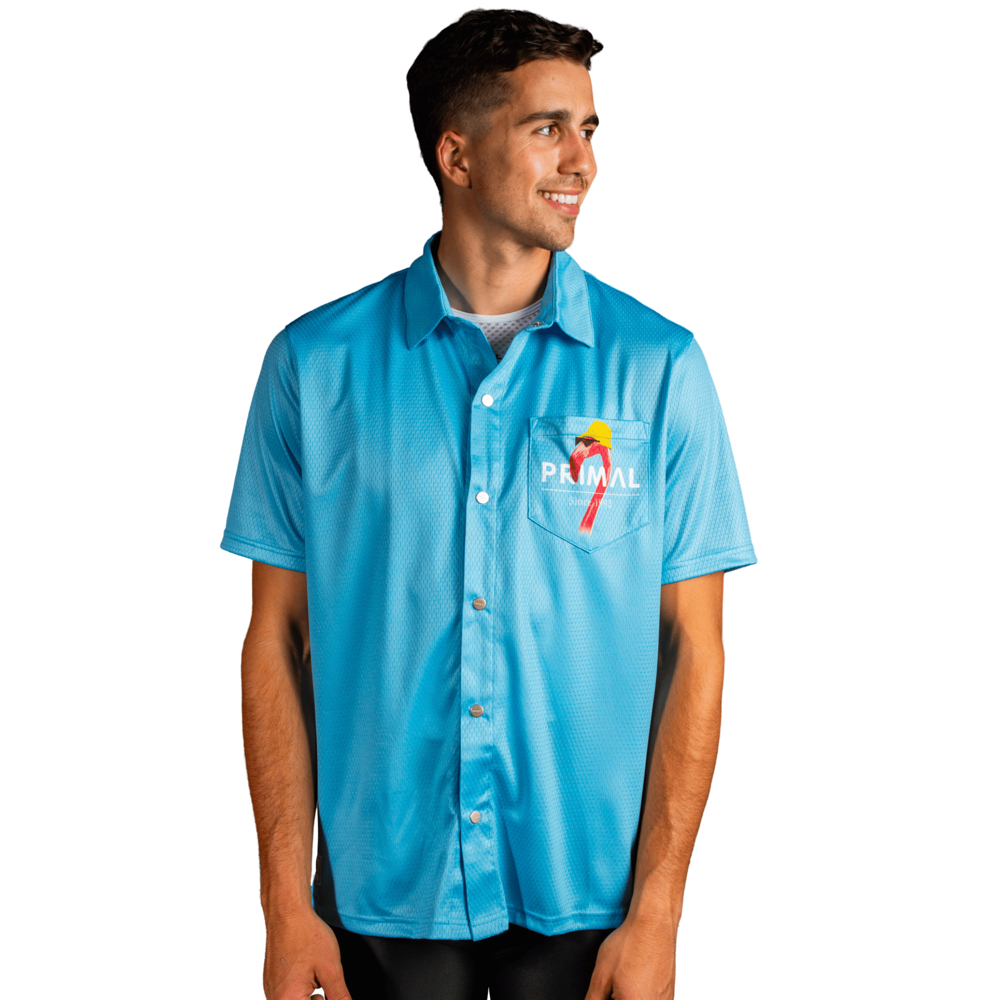flamingo dress shirt Pink Flamingos Men's Long Sleeve Shirt Button Down Work Shirt Casual Beach Shirt Tops S : Clothing, Shoes & Jewelry