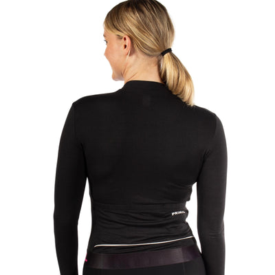 Alitios Women's Black Long Sleeve Vertos Jersey