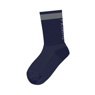 Navy & Grey Stripe Tall Sock