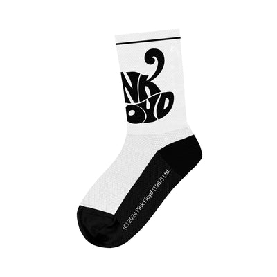 Pink Floyd White Tall Socks