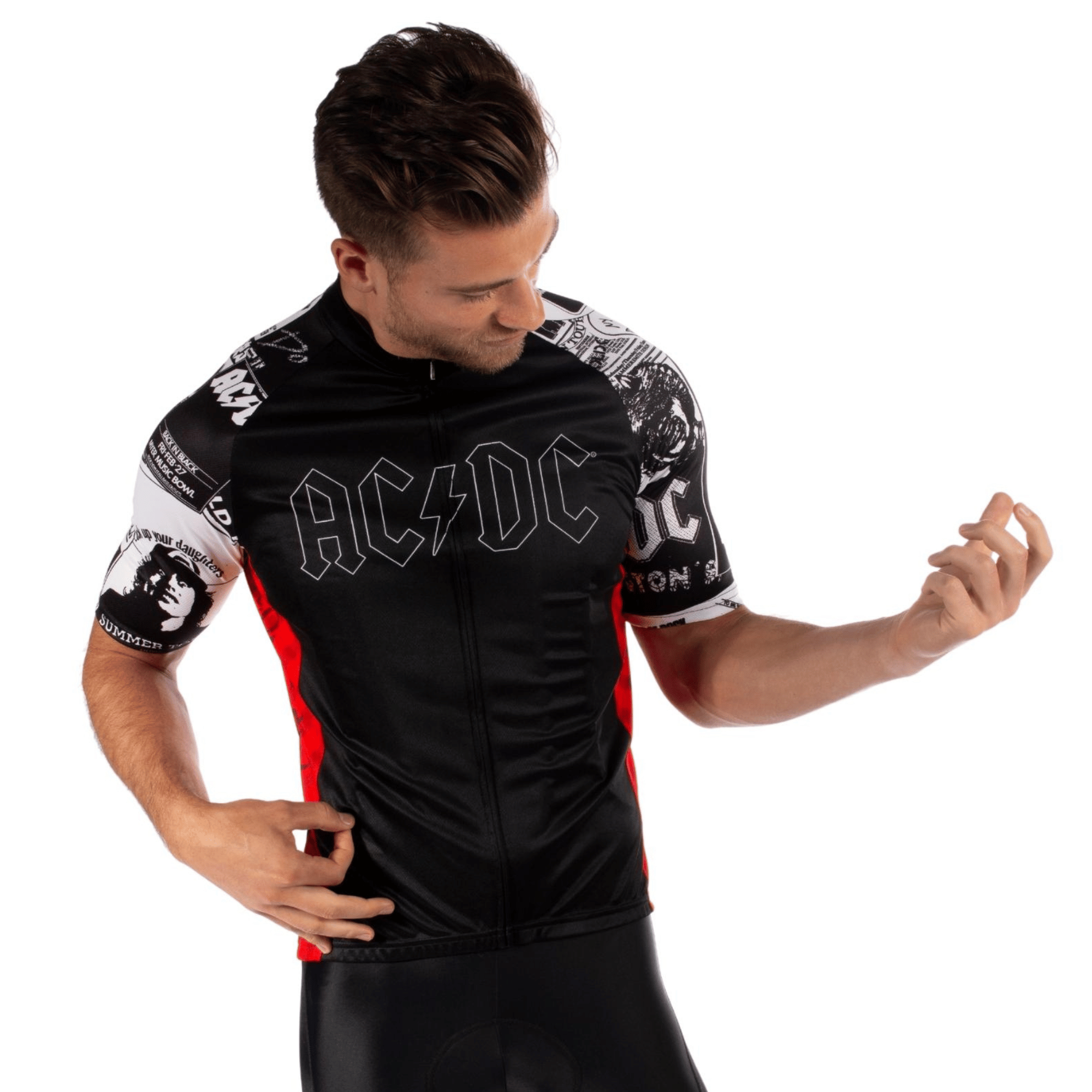 Maillot ciclista vintage de AC/DC de 2004 – Primal Wear Maillot ciclista vintage de AC/DC de 2004 – Primal Wear