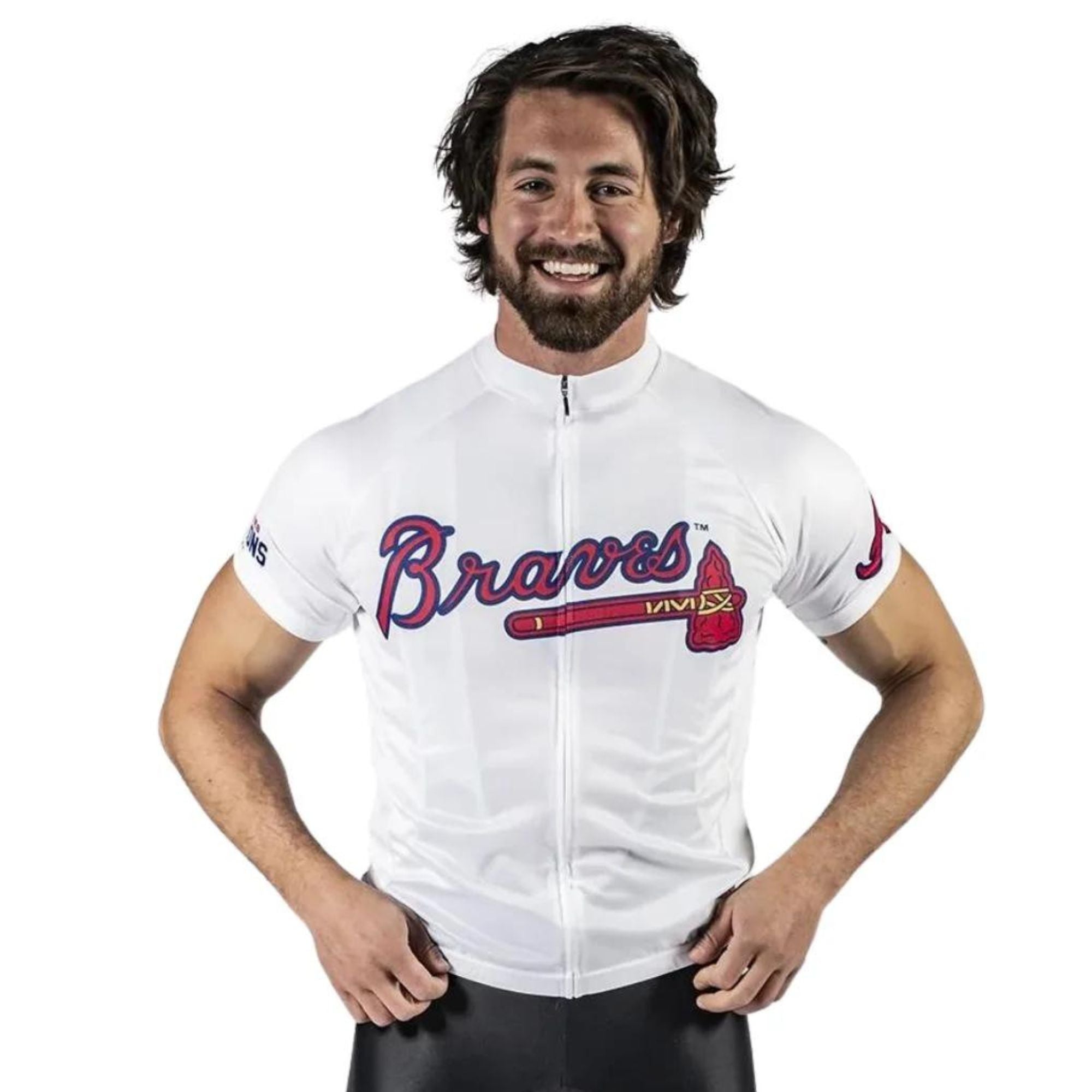 braves jersey youth xl