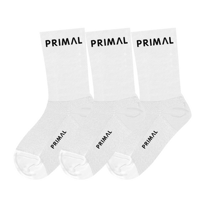 3-Pack White Tall Socks
