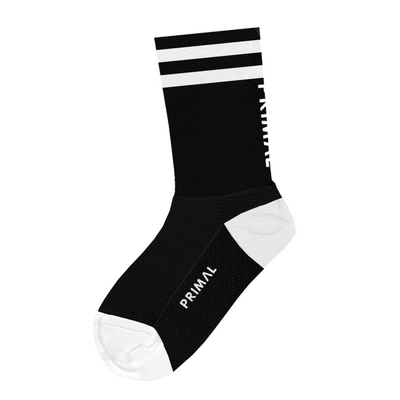 Stripes Black Socks