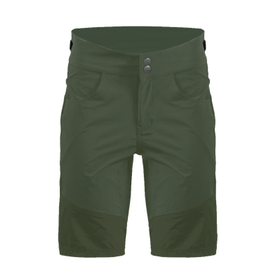 Solid Army Green Men's Ilex Short