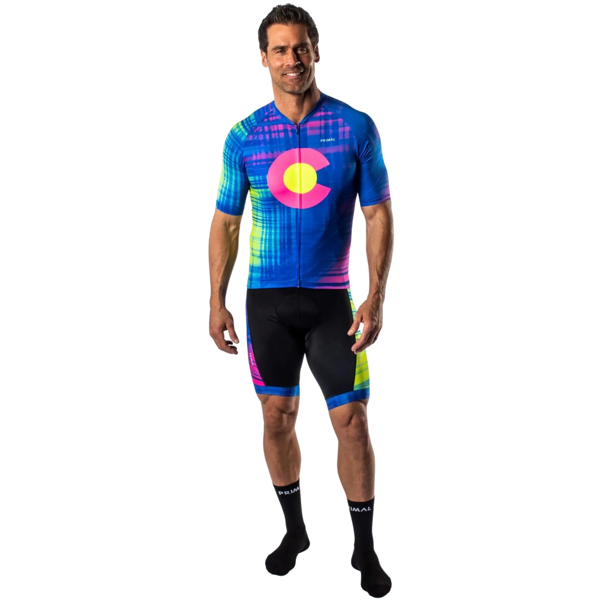 Maillot Cyclisme Primal Colorado Triple Bypass 2018 - Taille M - Homme/Femme