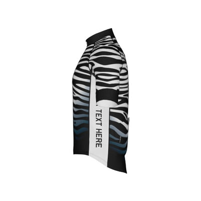 Zebra Men's Personalized Jersey