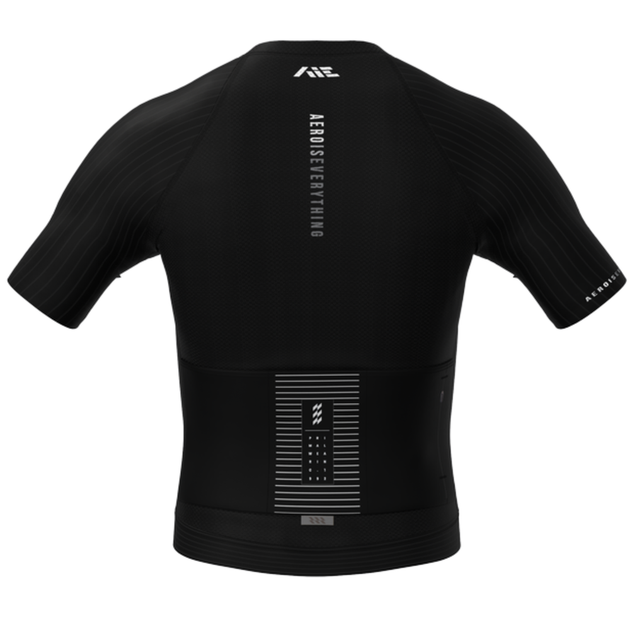 Black Etheros AIE AERO Men's Jersey