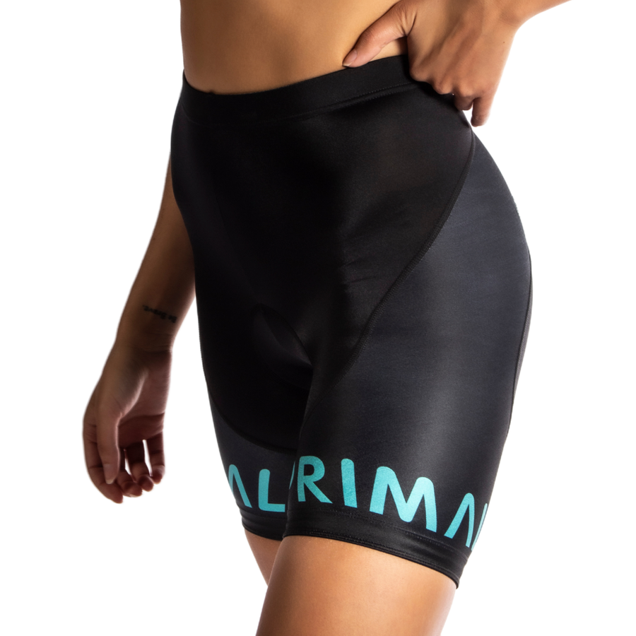Lunix Women's Teal Black Label Shorts