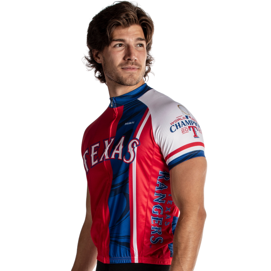 Texas Rangers World Series Champions Men's Sport Cut Jersey