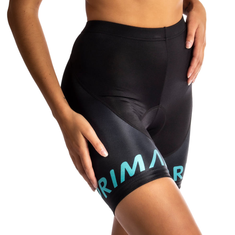 Lunix Women's Teal Black Label Shorts