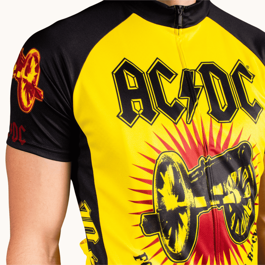 ac/dc gear AC/DC For Those About To Rock Yellow Jersey SM