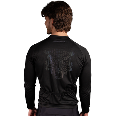Chromal Tiger Men's Long Sleeve Sport Cut Jersey