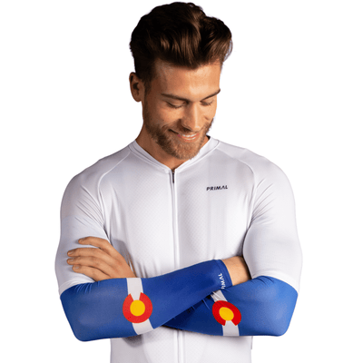 2 Pièces Blanc - M - Manchon de Compression des bras pour sport 2 Pièces Blanc - M - Manchon de Compression des bras pour sport