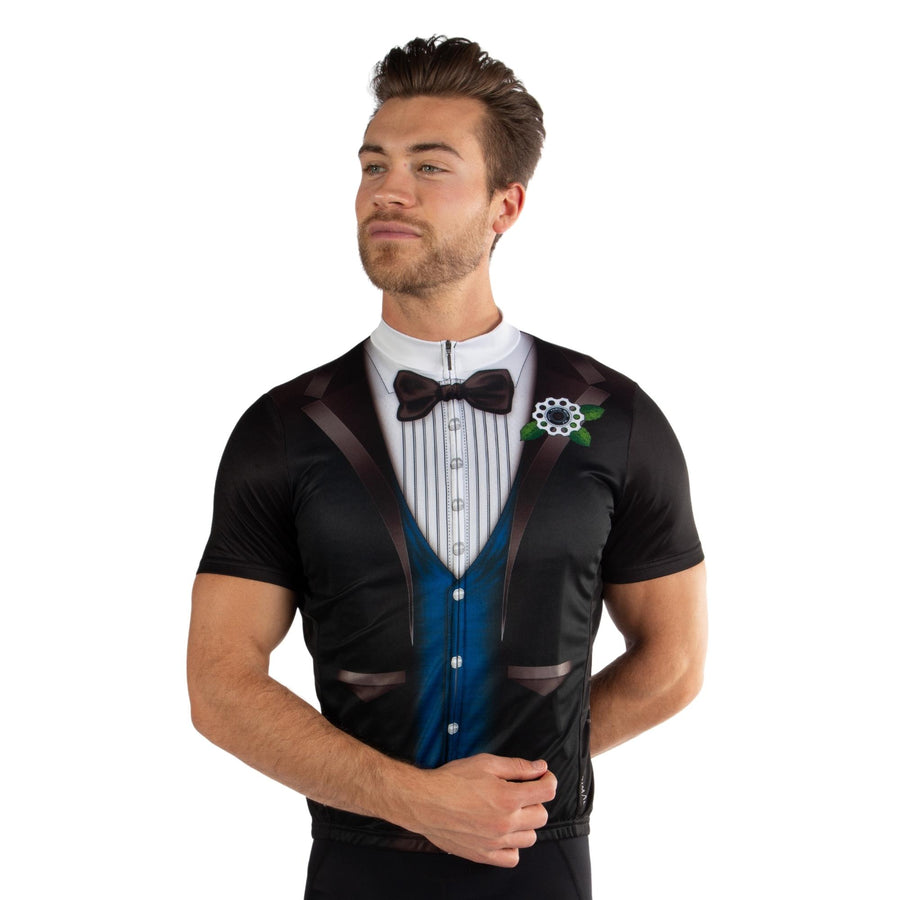 The Ritz Blue Men's Sport Cut Jersey The Ritz Blue Men's Sport Cut Jersey