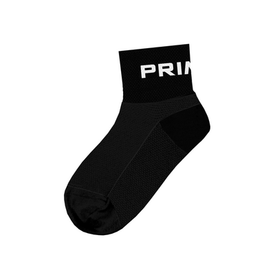 Black Primal Mid Cuff Socks