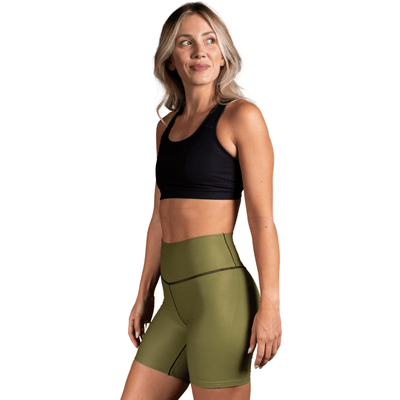 Olive 6" Envia Spin Shorts