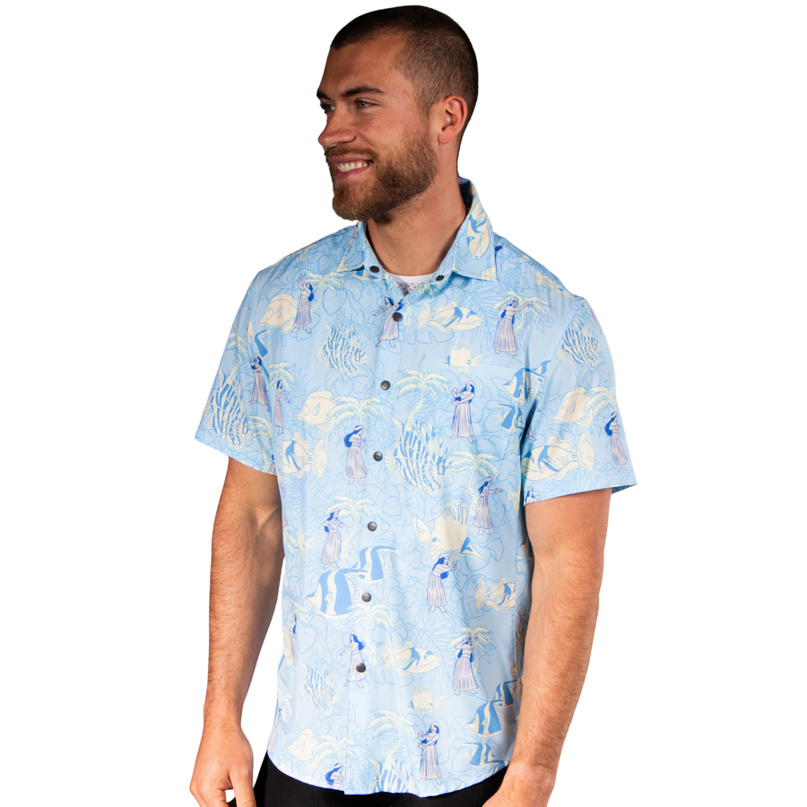 Island Luau Men's Atouran Shirt