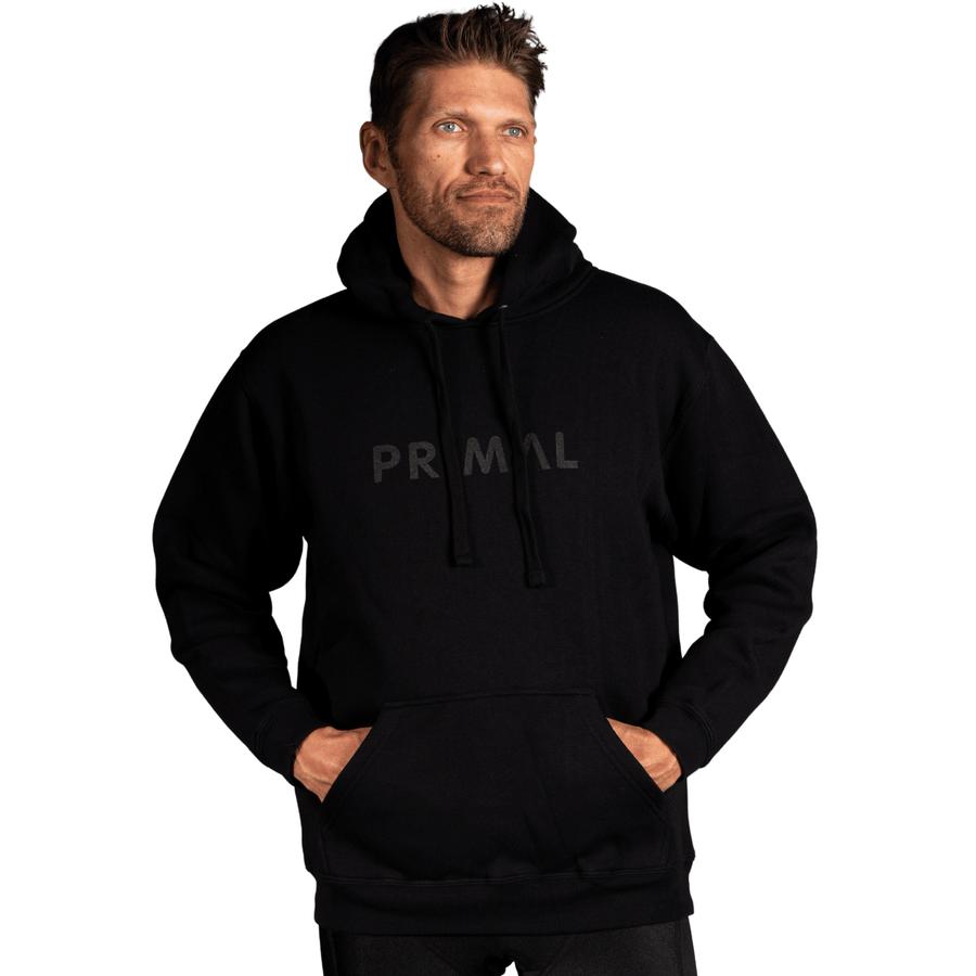 Men's Black Hoodie - Main Image