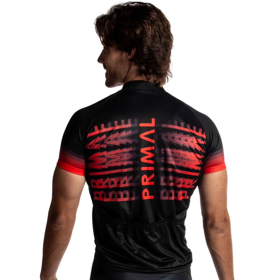 Primal Red Echo Men's Sport Cut Jersey