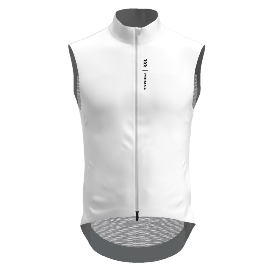 Alitios White Men's Etheros Gilet