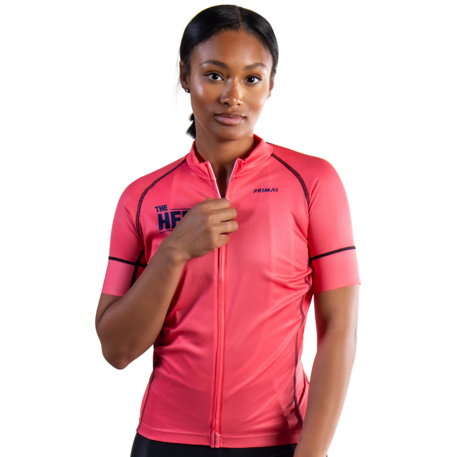 The Herd Women's Navy/Coral Evo 2.0 Jersey