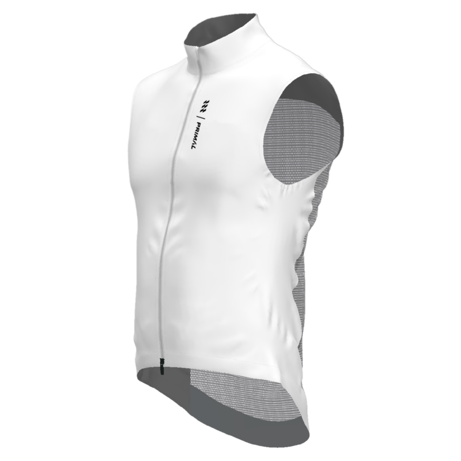 Alitios White Men's Etheros Gilet