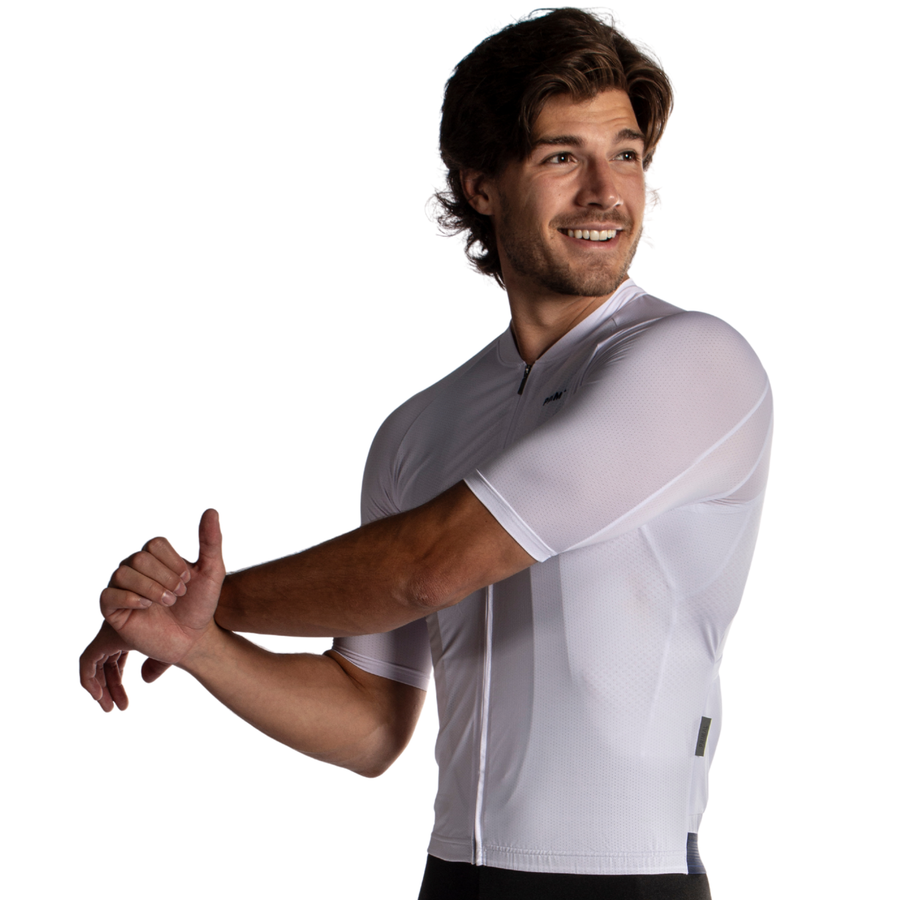Solid White Men's Omni Jersey