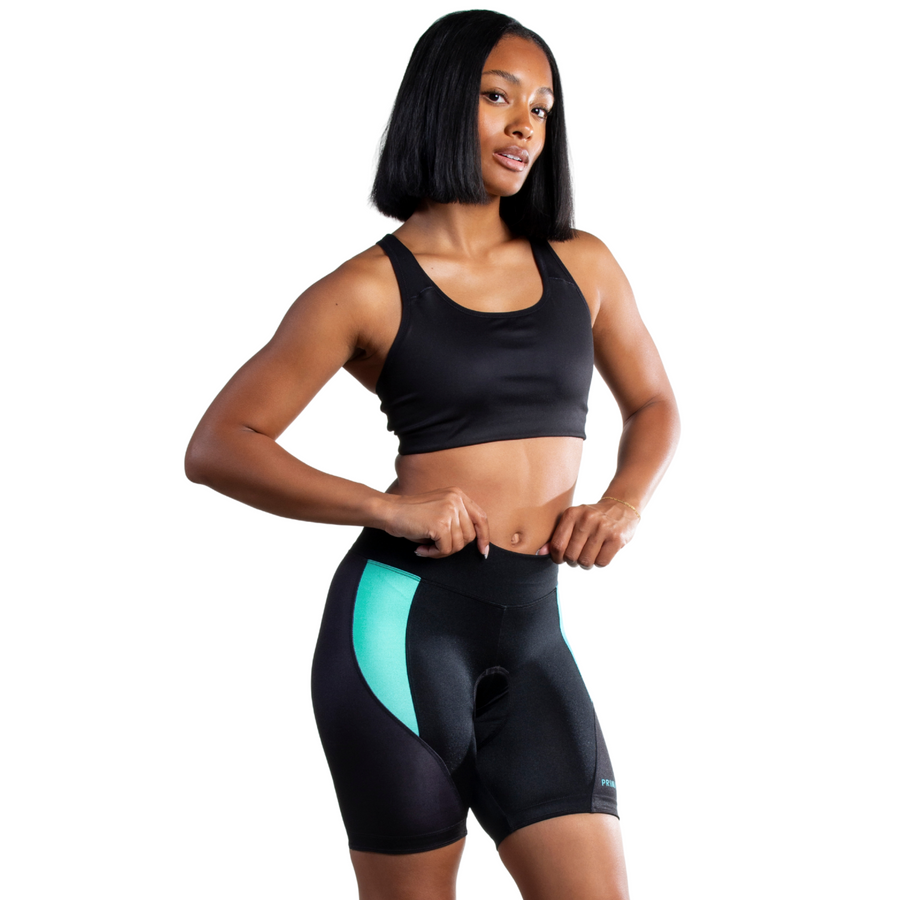 Women's Teal Black Label Shorts