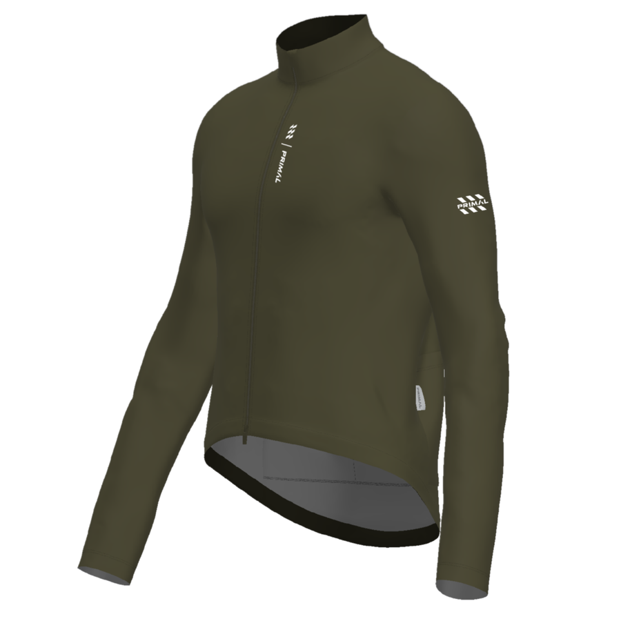 Alitios Men's Dark Tan Etheros Rain Jacket