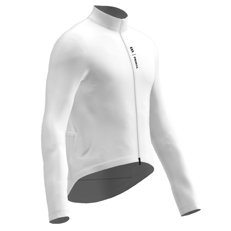 Alitios Men's White Etheros Rain Jacket