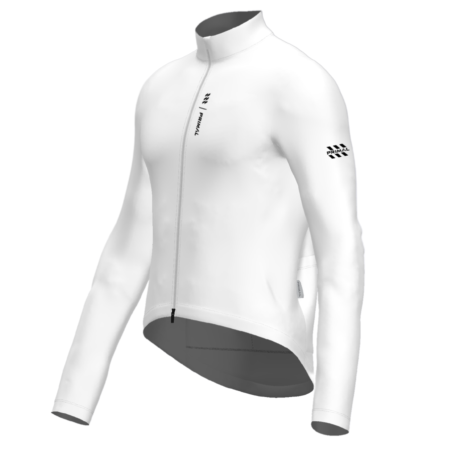 Alitios Men's White Etheros Rain Jacket