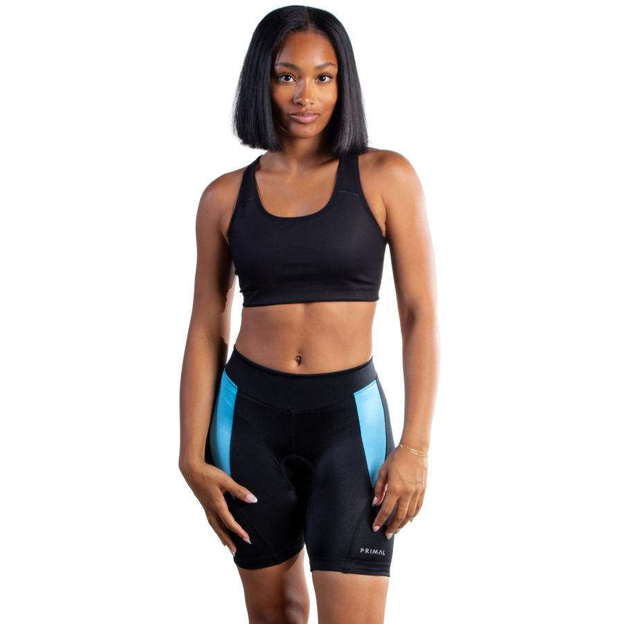 Ebony Women's Aqua Black Label Shorts