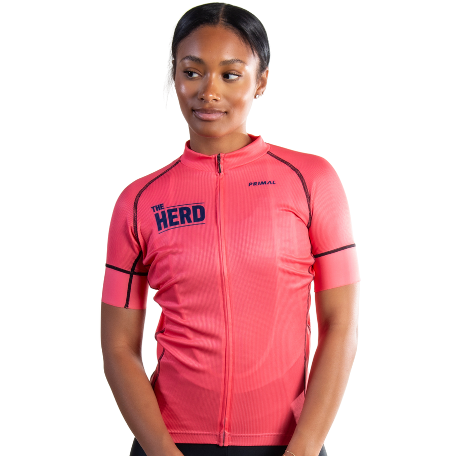 The Herd Women's Navy/Coral Evo 2.0 Jersey