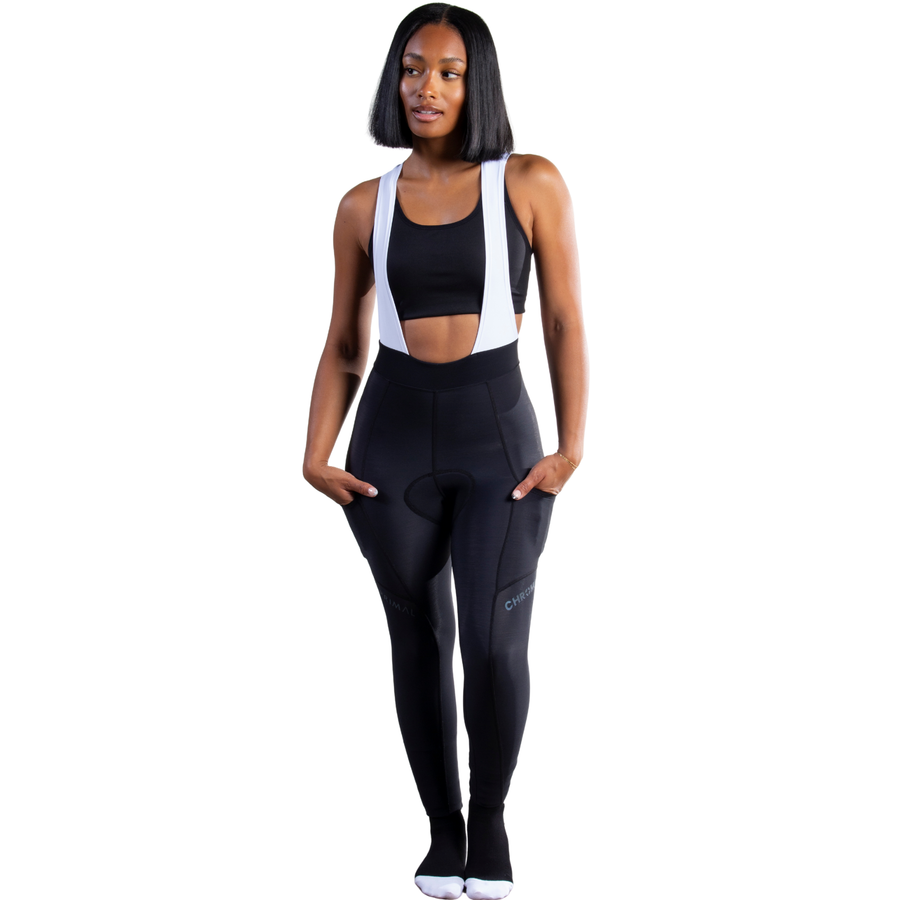 Chromal Primal Women's Thermal Cargo Bib Tights
