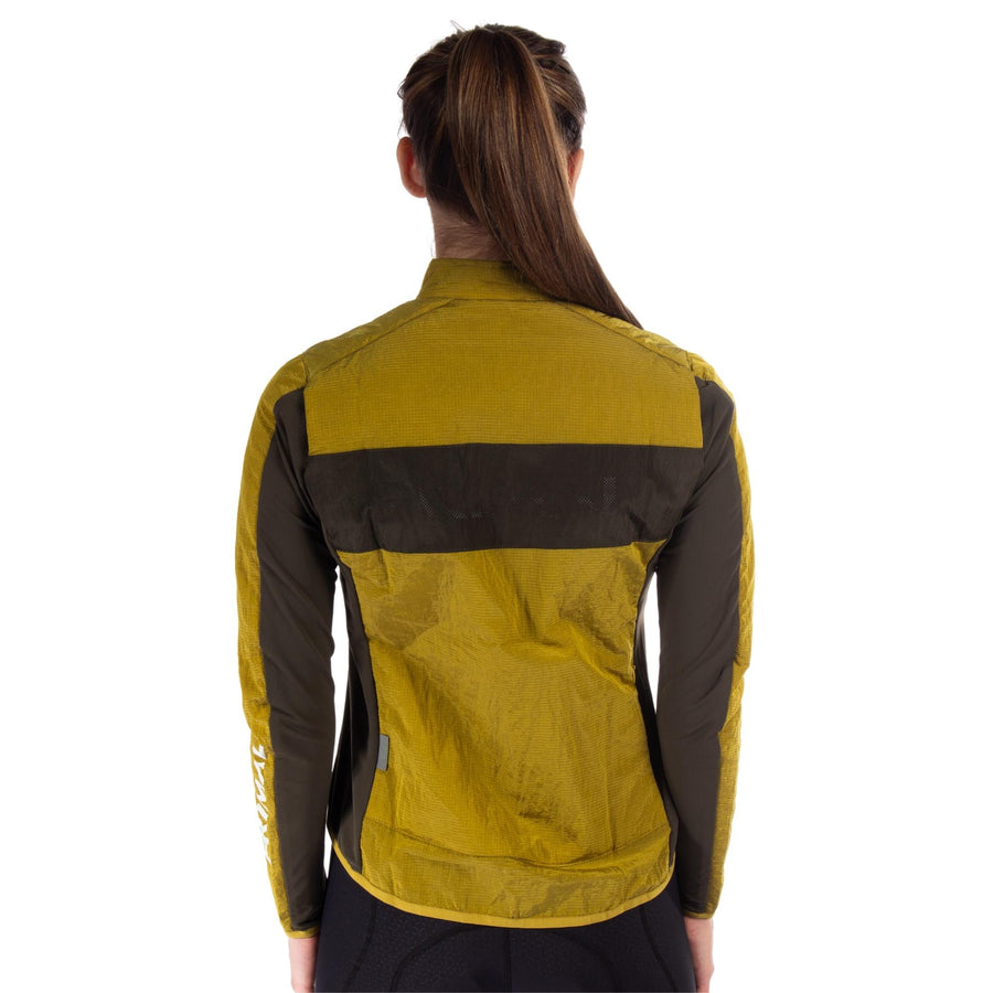 Alitios Women's Mustard Race Cut Vertos THS Jacket
