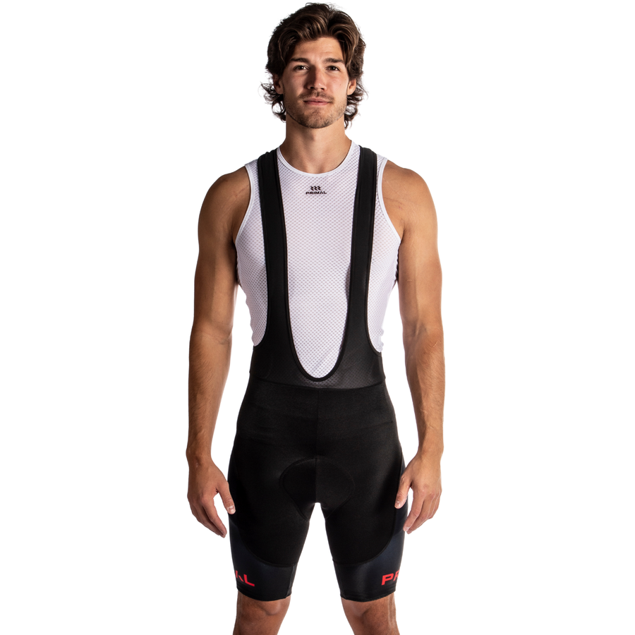 Lunix Slate Men's Red Black Label Bibs