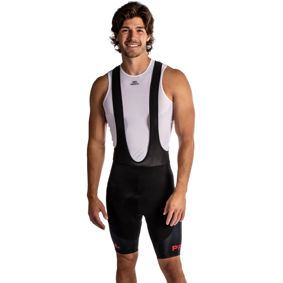 Lunix Slate Men's Red Black Label Bibs