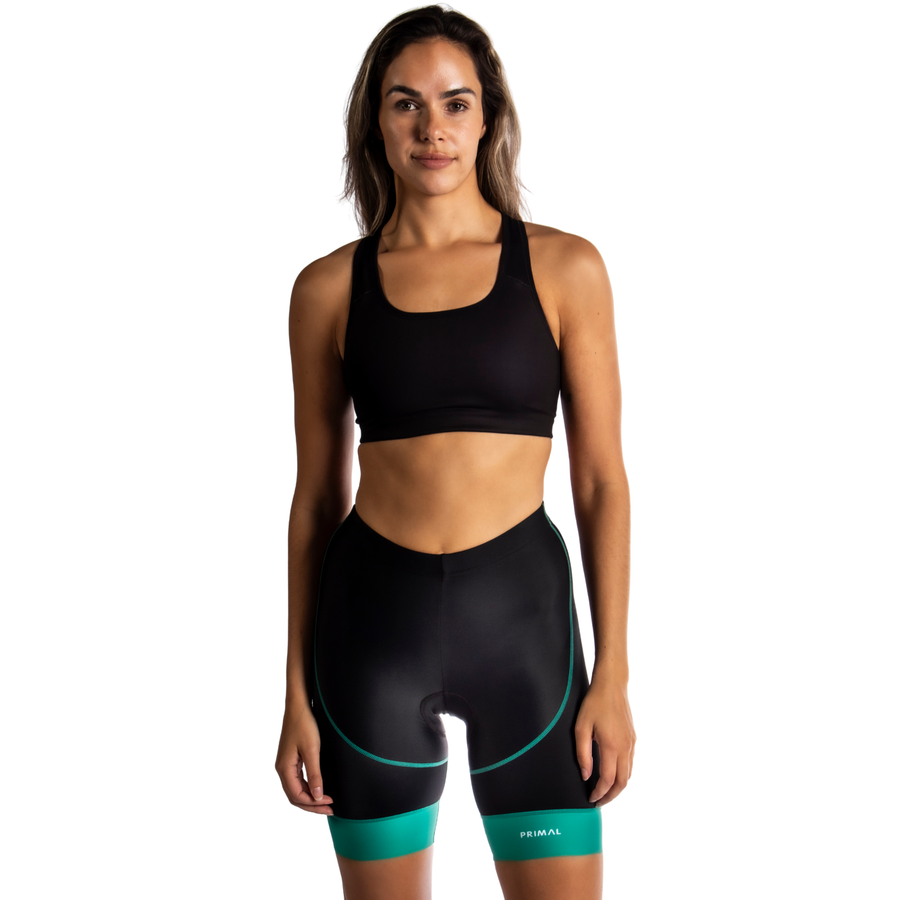 Ebony Women's Teal Evo 2.0 Shorts