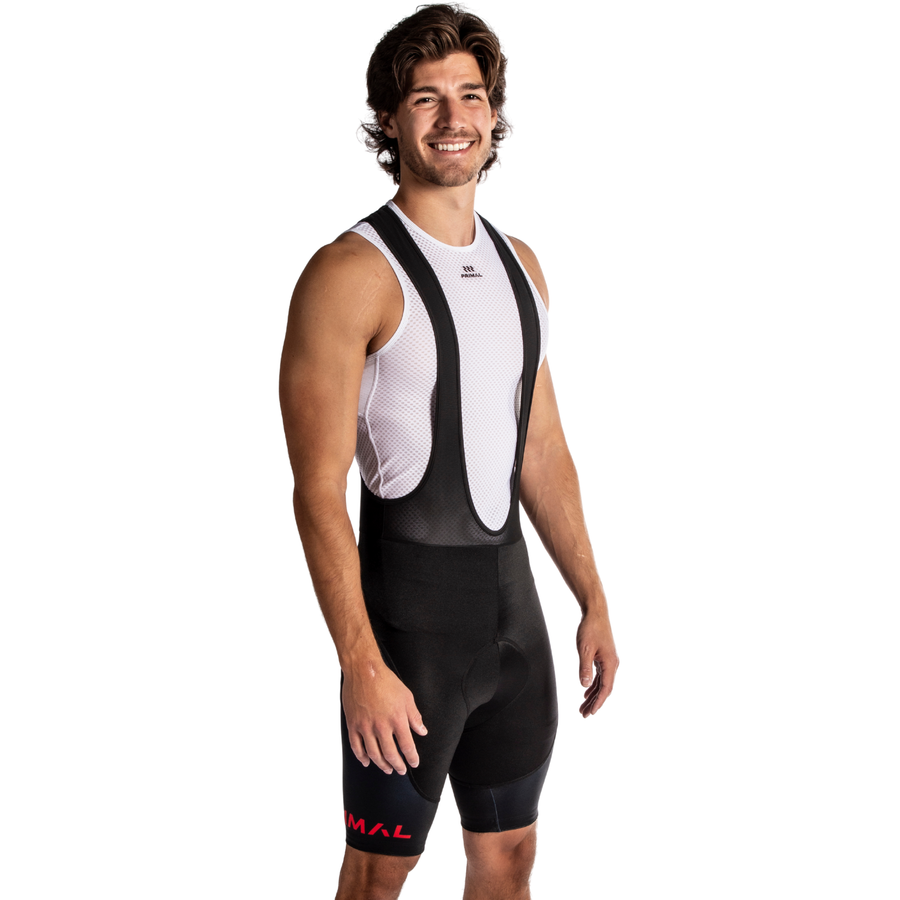 Lunix Slate Men's Red Black Label Bibs