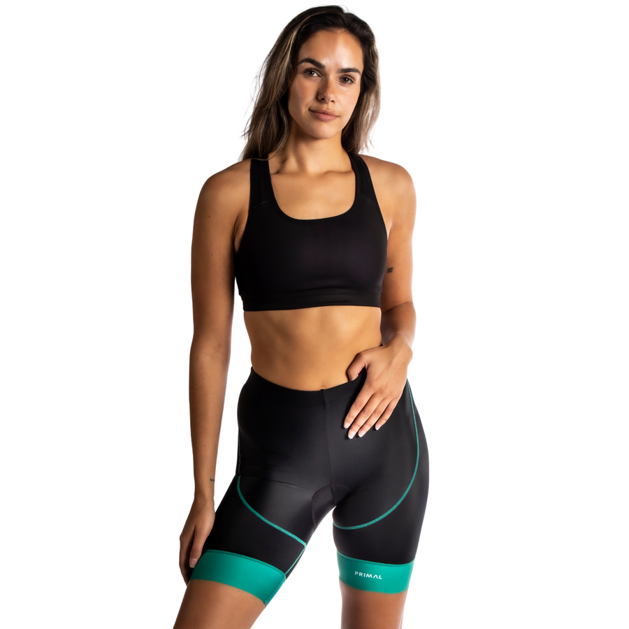 Ebony Women's Teal Evo 2.0 Shorts