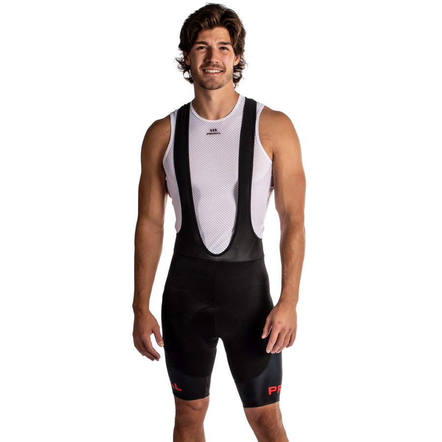 Lunix Slate Men's Red Black Label Bibs