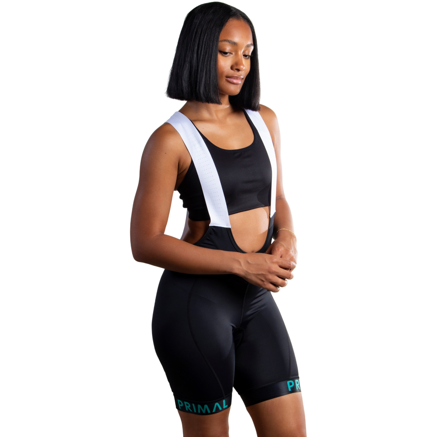 Lunix Women's Teal Omni Bib