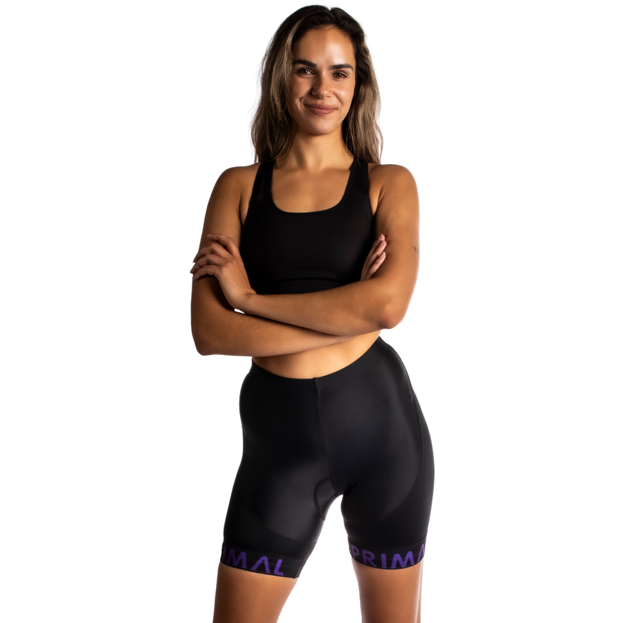 Lunix Women's Purple Evo Corsa Shorts