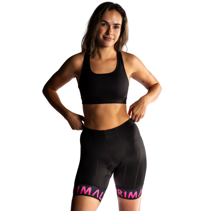Lunix Women's Pink Prisma Shorts